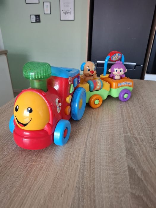 Ciuchcia lokomotywy Fisher price