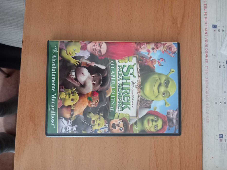 DVD Shrek PARA SEMPRE - Capítulo Final Filme DOBRADO em Português
