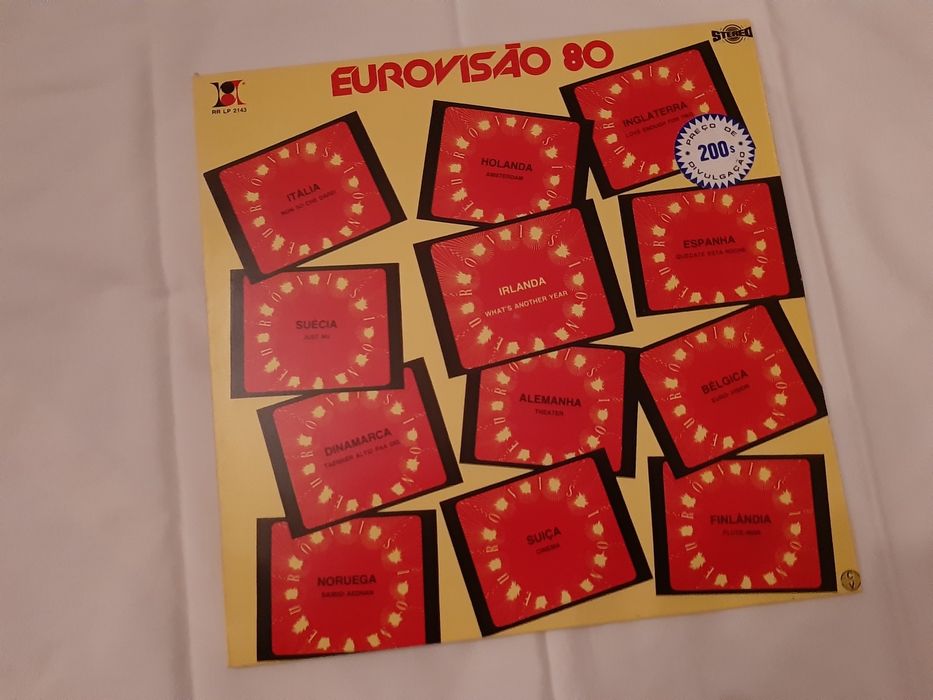 Lp do festival da Eurovisão de 1980