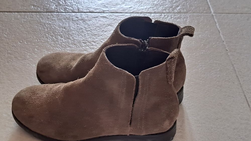 Botas camurça Tam 34