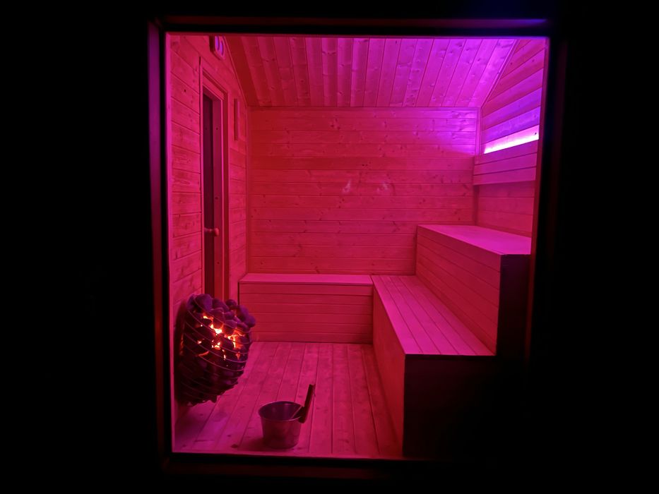 Dom nad jeziorem Kaszuby Sauna Balia na 2 rodziny