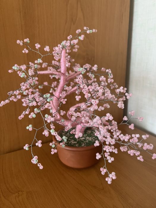 Дерево бонсай из бисера