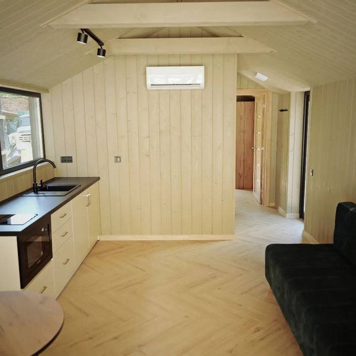 Модульний будинок 35м2 Barnhouse. Під ключ з меблями. Експортний