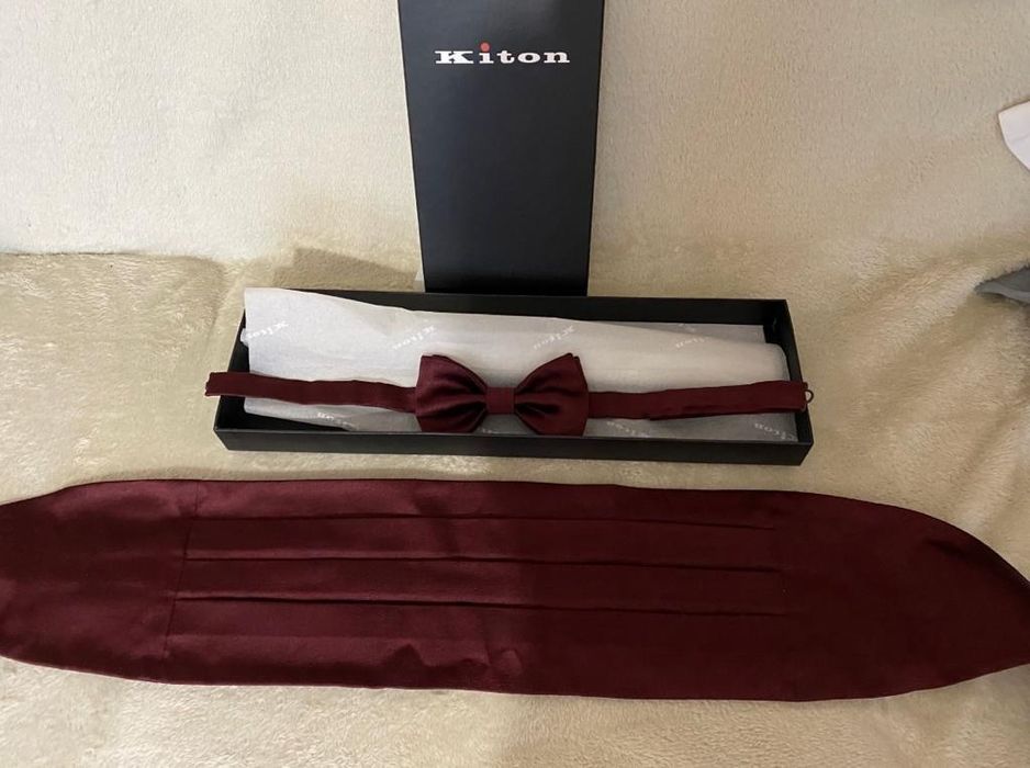 Пояс и бабочка для смокинга Kiton