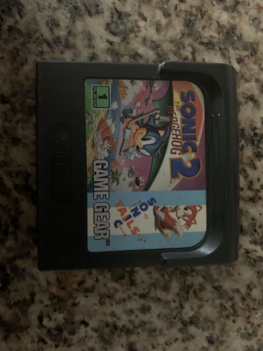 Consola Sega Game Gear + jogo Sonic