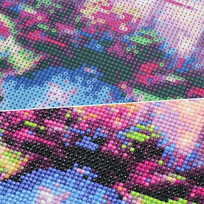 Malowanie Diamentami MOZAIKA SOWA