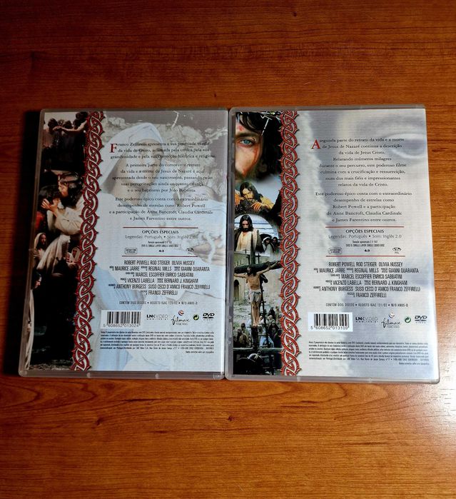 JESUS DE NAZARÉ (Franco Zeffirelli)+Famosa obra bíblica de sempre 4dvd