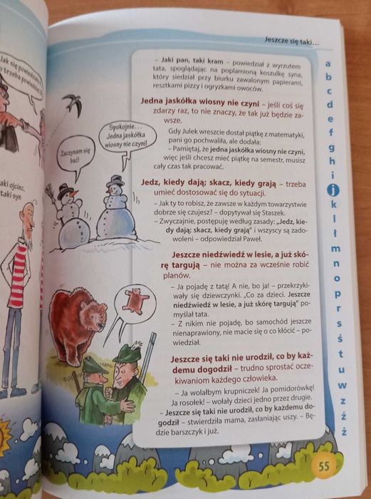 Ilustrowany słownik przysłów