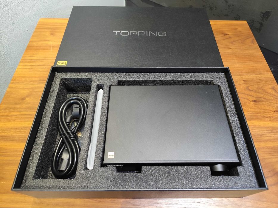 Topping A90 Discrete czarny UŻYWANY - NA GWARANCJI DO 29/07/2026!