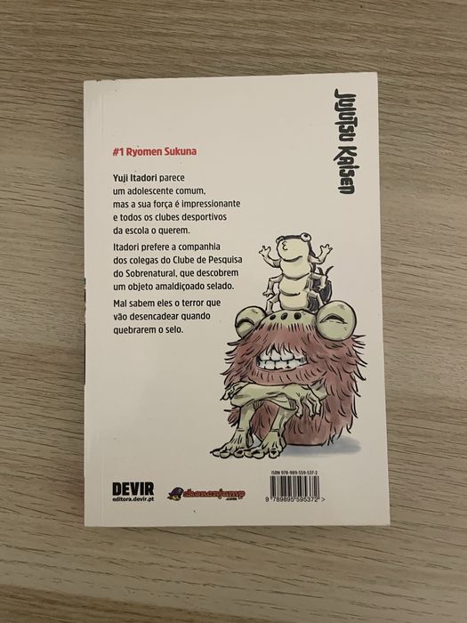Mangá - Jujutsu Kaisen 1 e 2 em Português (8€ por unidade)