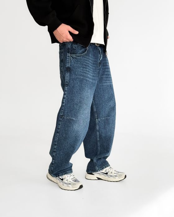 Джинси чоловічі baggy jeans широкие джинсы мужские rap pants sk8 XS