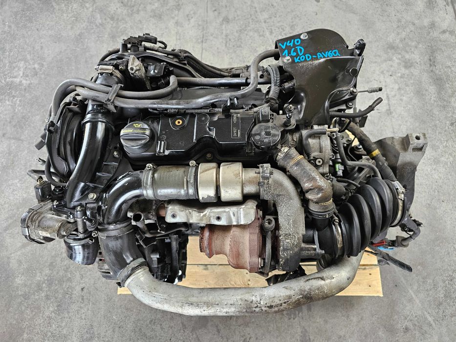 Silnik kompletny Ford Volvo V40 1.6 TDCI AV6Q6007BB D4162T