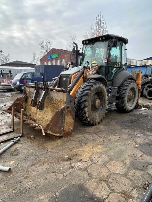 Wynajem koparko-ładowarki Case