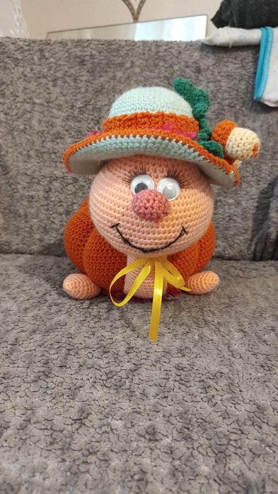 Ручная работа вязаная игрушка Тортилла