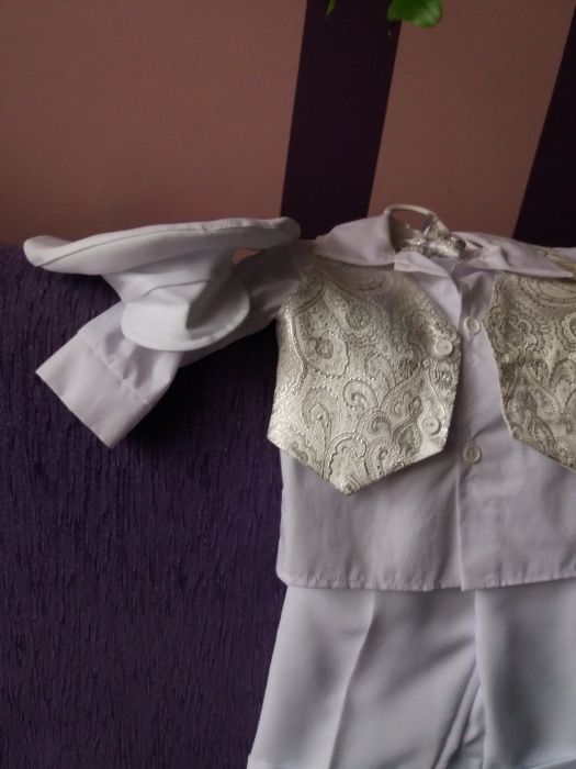 ubranko do chrztu dla chłopca