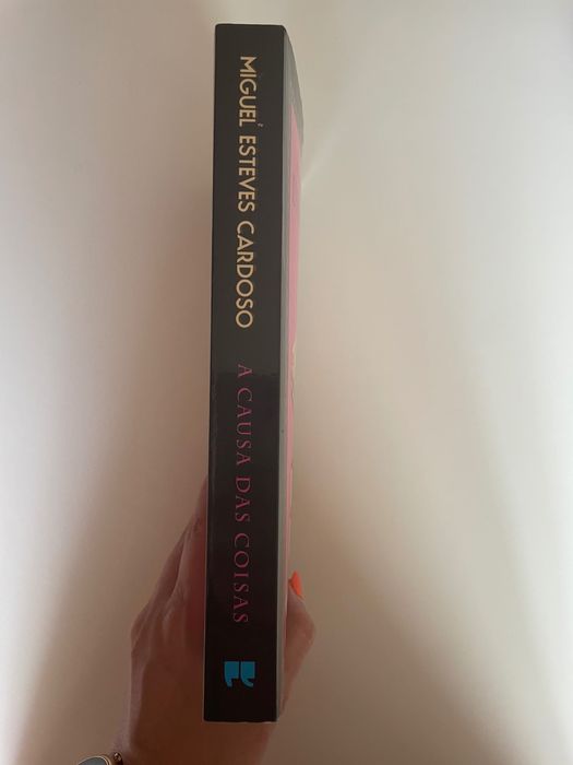 Livro A causa das coisas - Miguel Esteves Cardoso
