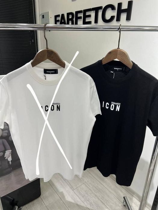 Nowe męskie koszulki dsquared icon s-xxl