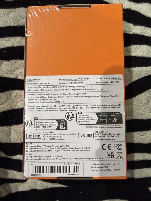 powerbank 20000mah новий