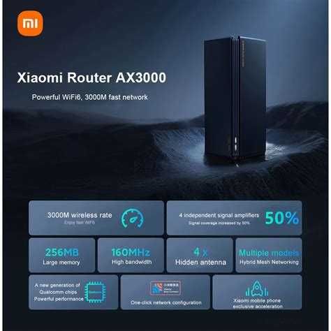 Router Xiaomi AX3000 (MESH)