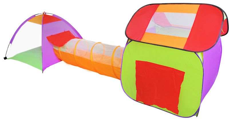 Namiot Domek Suchy Basen Tunel dla Dzieci 200 Piłek