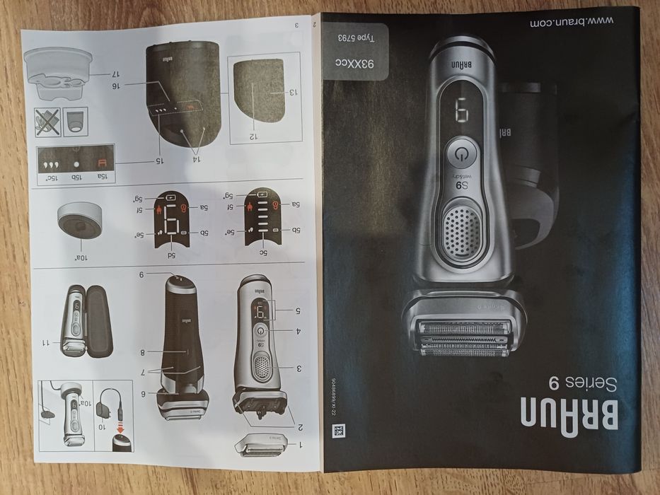 Бритва Braun Series 9 Sport
9352сс