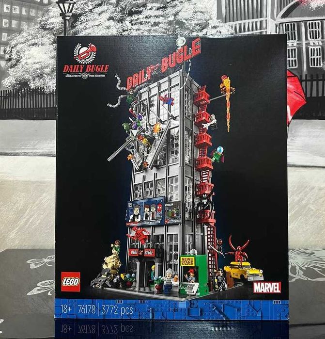 Конструктор LEGO Super Heroes Marvel 76178 Daily Bugle