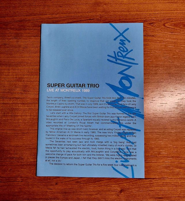 SUPER GUITAR TRIO - Live at Montreux