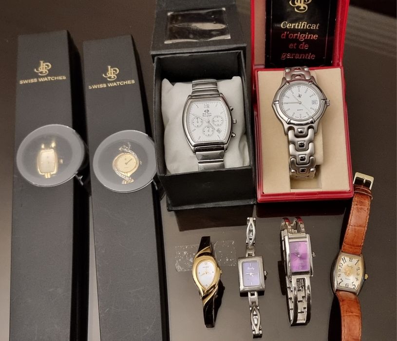 Relógios Marea, Orient, JPS, Bently