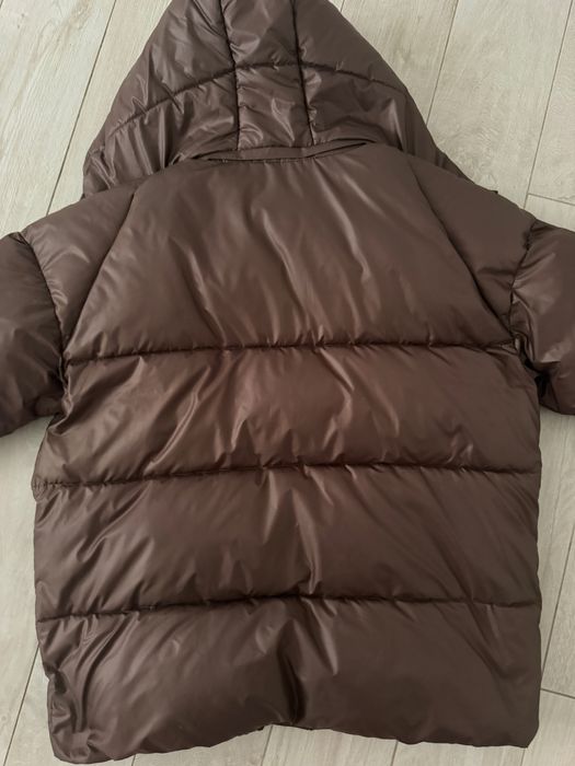 куртка тепла коричнева