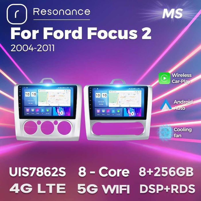 Штатна магнітола Ford Focus android GPS навігація форд фокус