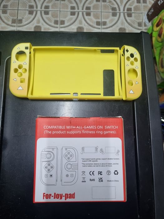 Capa e comandos para nintedo switch
