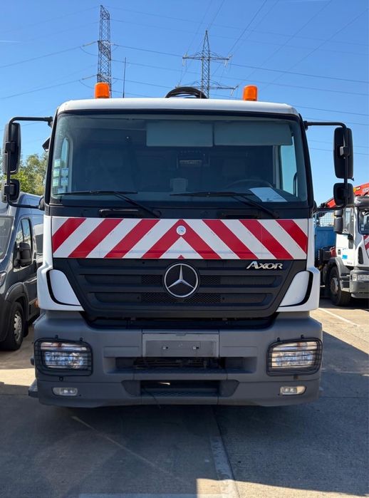 MERCEDES AXOR 19Ton 290cv Caixa Tri-Basculante c/ Grua e Radiocomando ###OPORTUNIDADE###