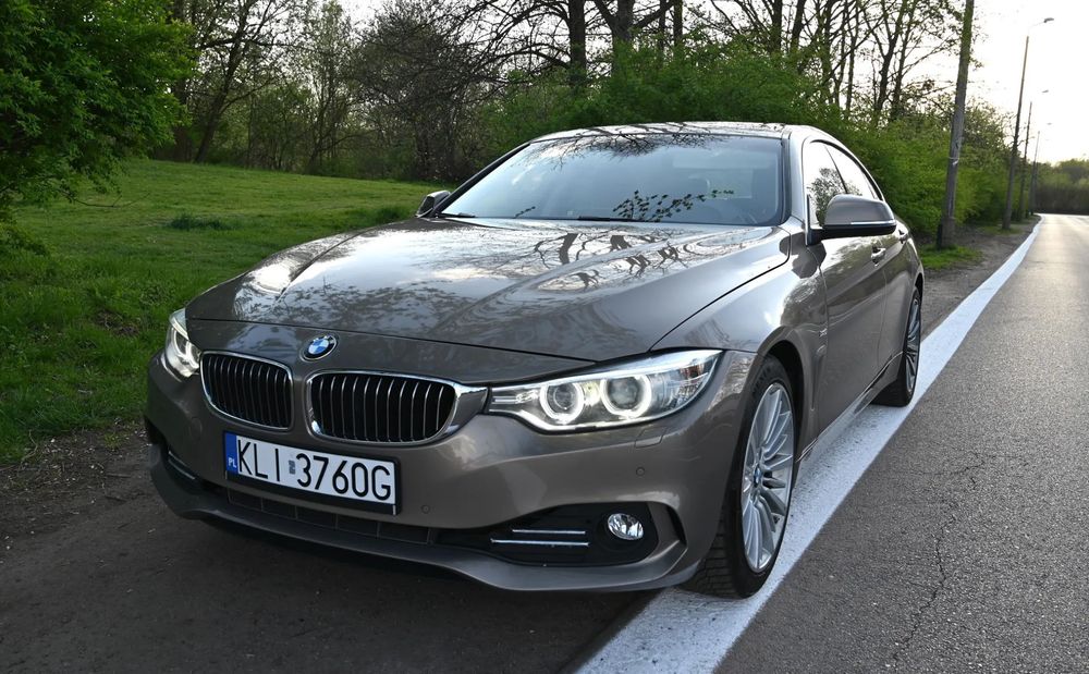 BMW Seria 4 Gran Coupe Luxury Line Harman/Kardon Podgrzewane fotele