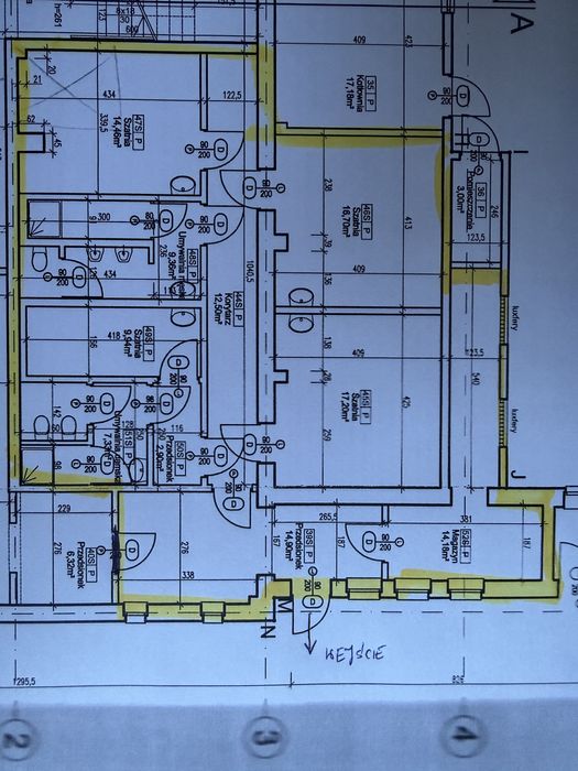 Lokal usługowy 116 m² w przychodni | gabinety | do aranżacji