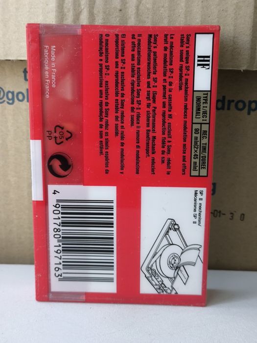 Kaseta magnetofonowa Sony HF 90 nowa folia audio