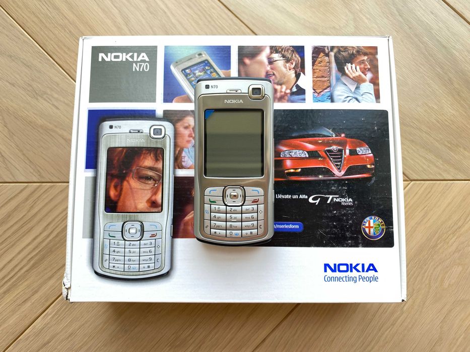 Nokia N70 Silver - НОВИЙ ! - Оригінал ! Luxury vintage phone