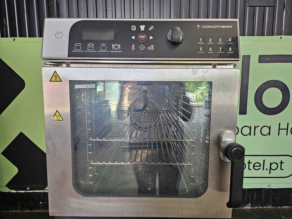 Forno convetor com auto-lavagem