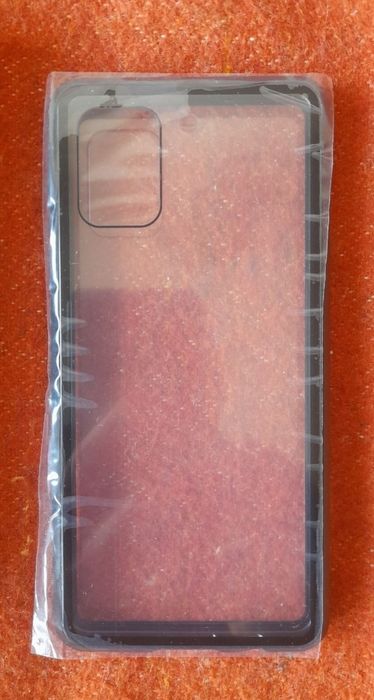 Etui magnetyczne szklane Dr. Fit dwustronne do Sams. Galaxy A51 czarne