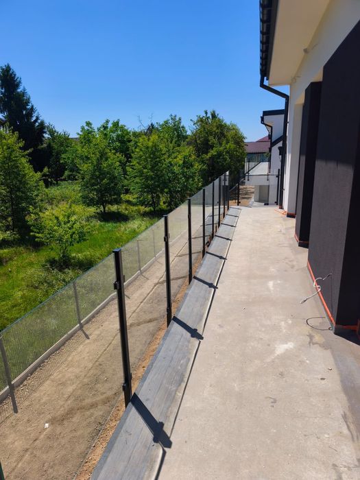 Balustrada Nowoczesna Szklana