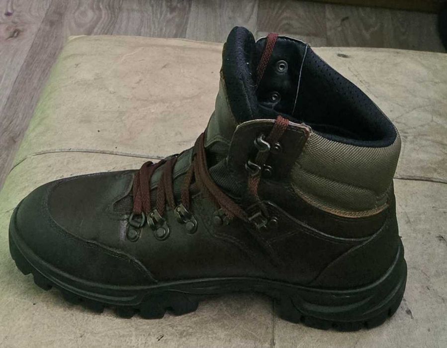 " Ecco" кожаные ботинки