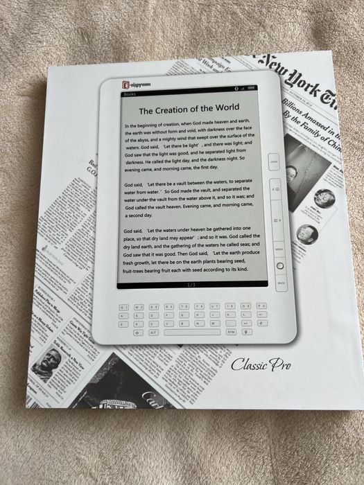 електронна книга EvroMedia «Е-підручник» Classic Pro, 9,7″.