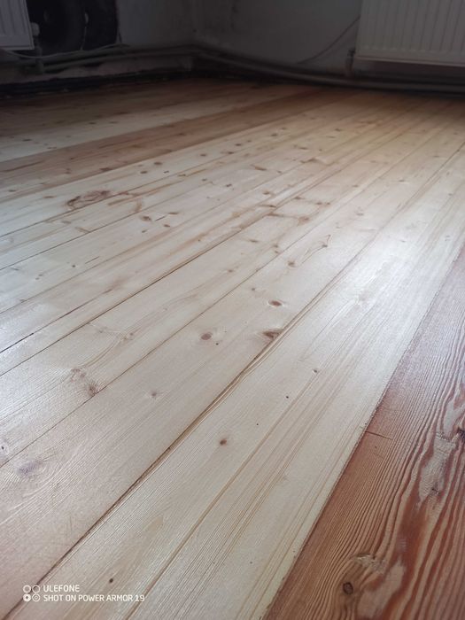 Циклевка паркета, чистка от краски, лака, шлифовка, замена элементов