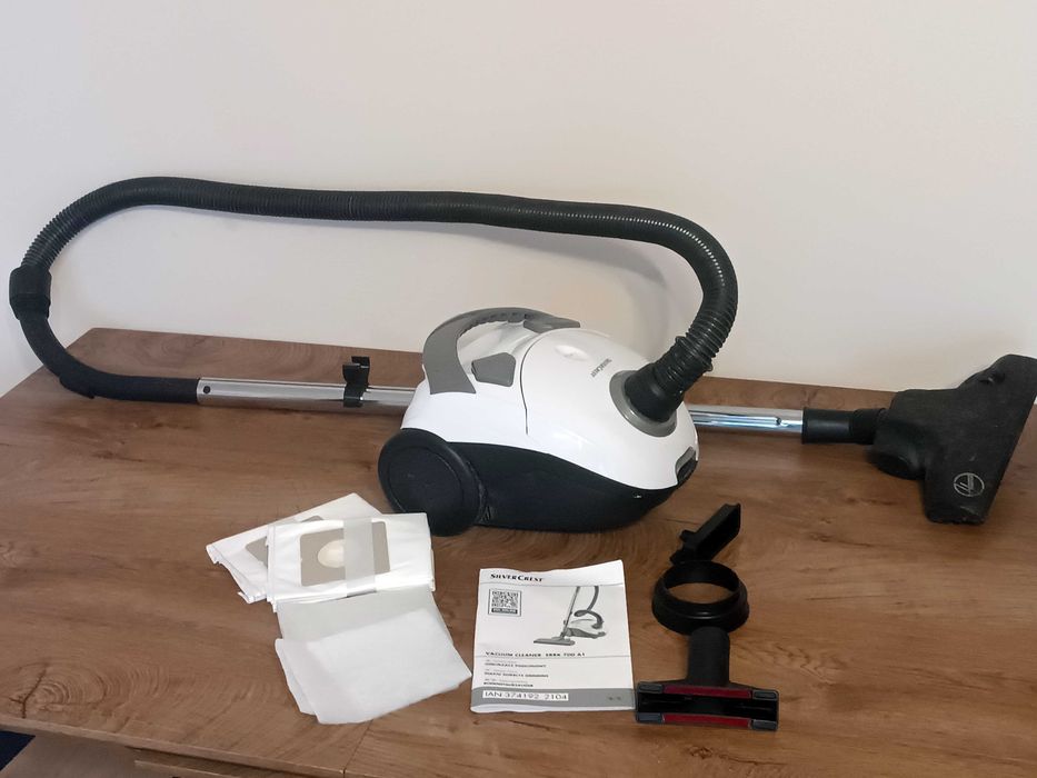Odkurzacz workowy SilverCrest SBBK 700 A1, 700W, biały