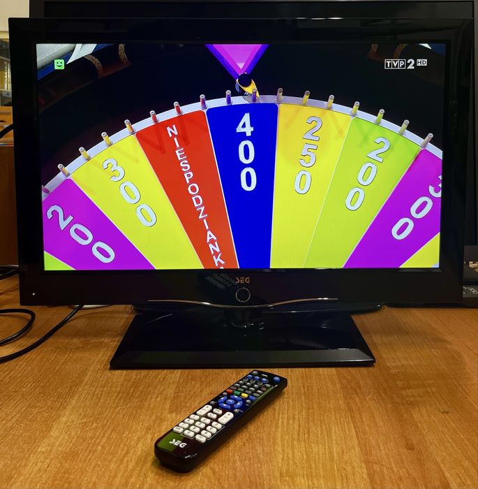 Telewizor 26 cali LED - SEG Barcelona BLUE-TV + pilot
