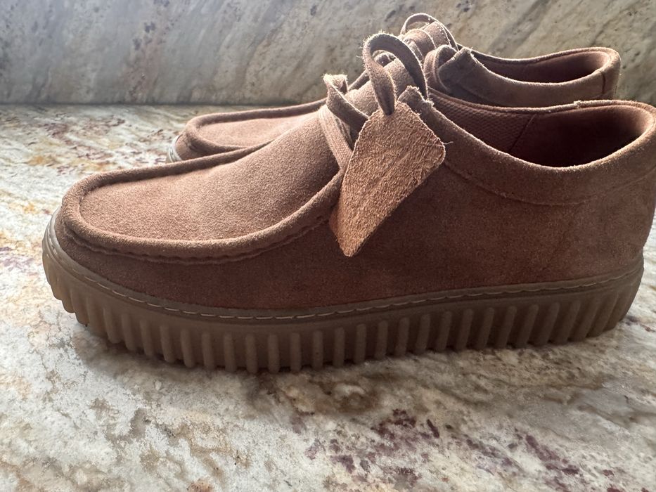 Clarks buty skorzane