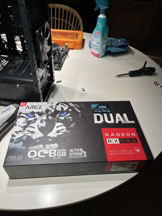 Asus AREZ Dual Radeon RX 580 OC Edition 8GB GDDR5