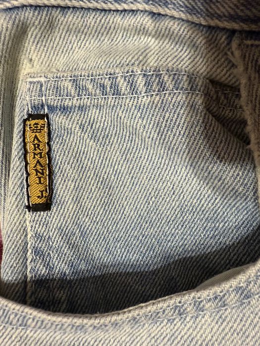 Оригінальні жіночі  джинси Armani, skinny, світлі, р.28