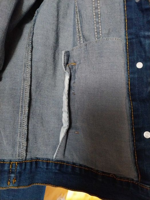 Kurtka jeans damska