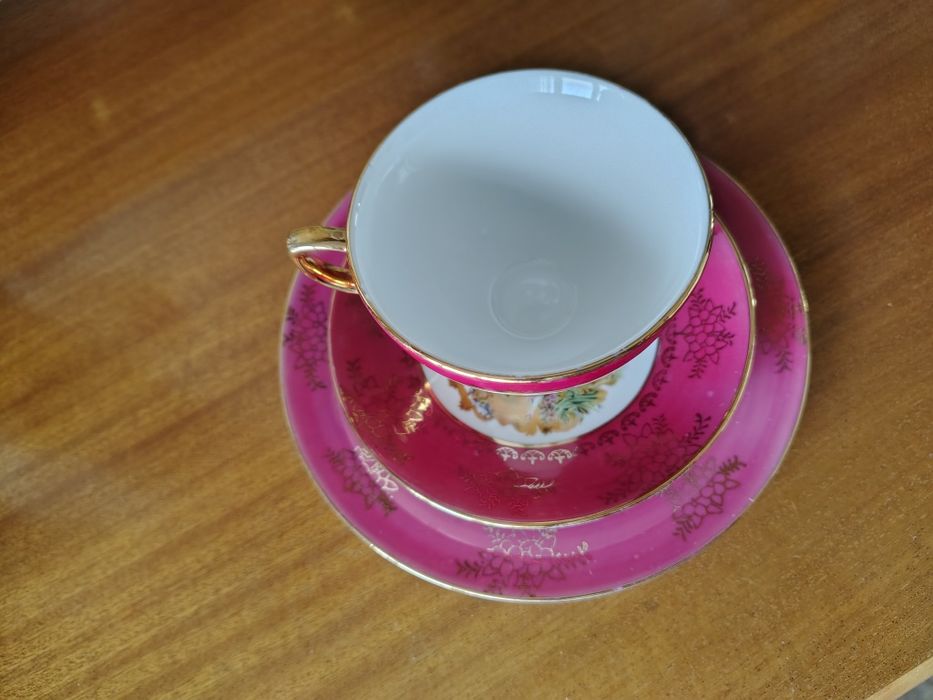 Filiżanki z chińskiej porcelany
