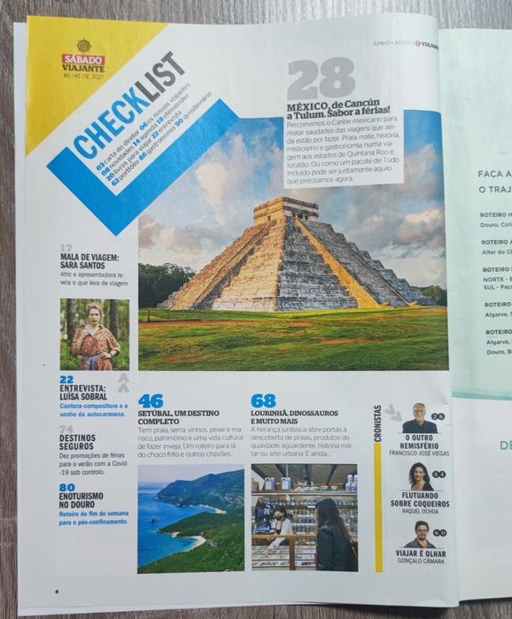 Viajante SÁBADO revista 1